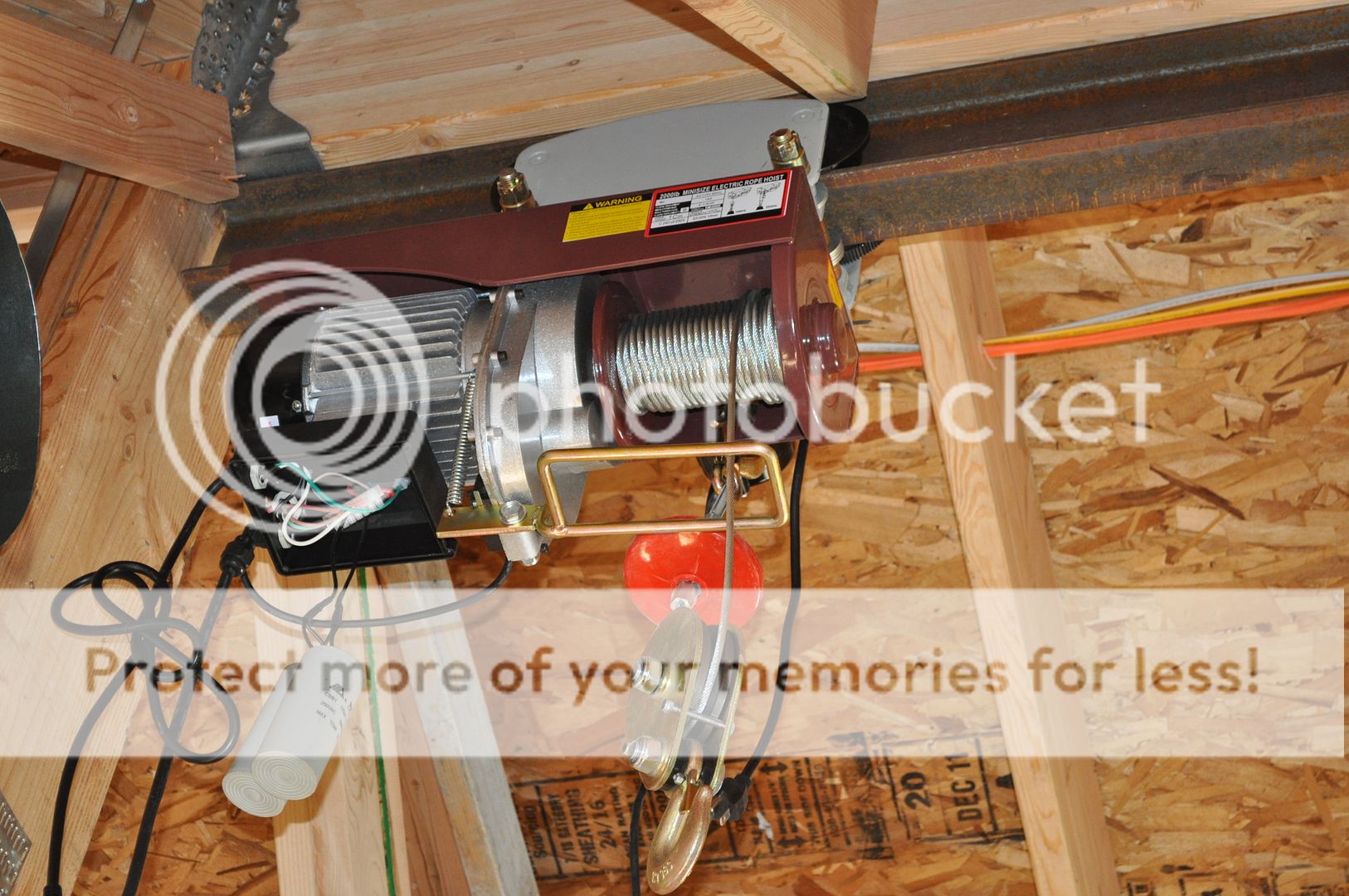 Garage Hoist Ceiling Mount Shelly Lighting